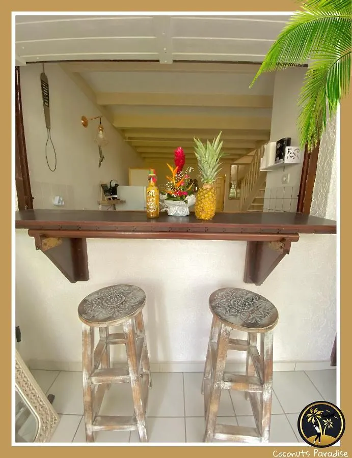Tatil Evi Coconuts Paradise Piscine Golf Avec Vue Panoramique Saint-Francois  Guadeloupe